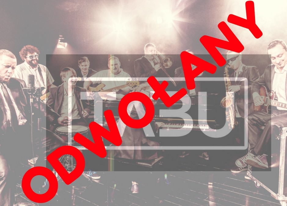 Tabu – koncert ODWOŁANY