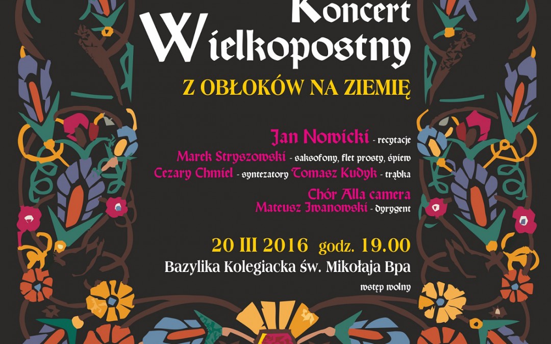 Koncert Wielkopostny „Z obłoków na ziemię”