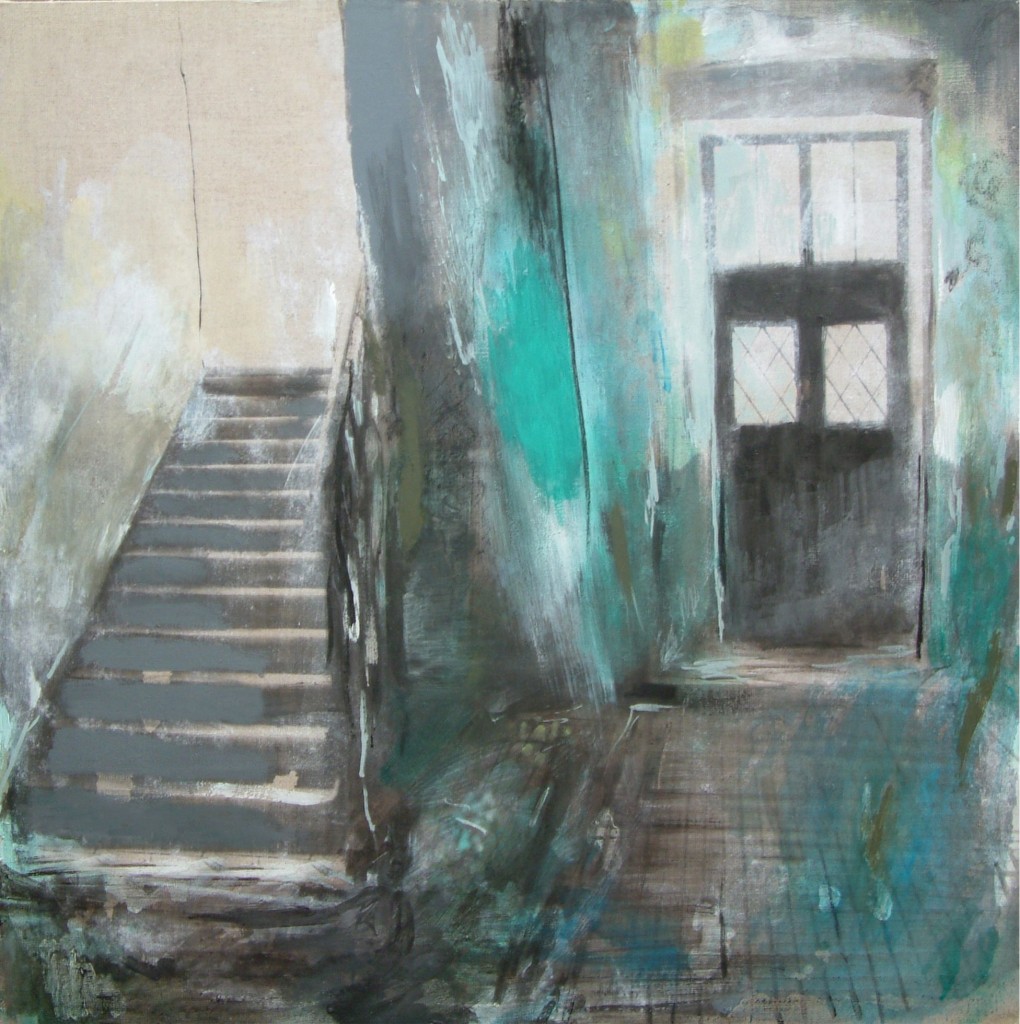Alina Picazio - Szmaragdowe schody 60x60 (2)