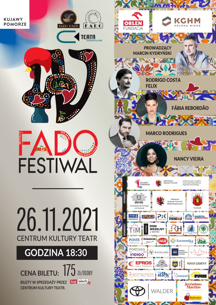 IV festiwal fado plakat