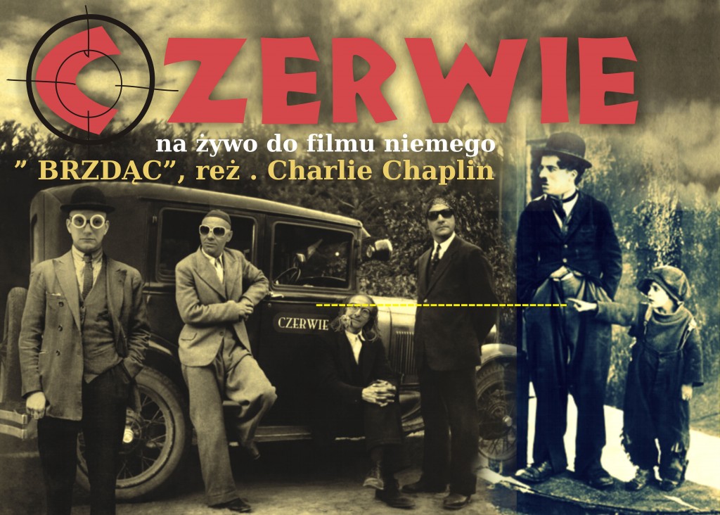 CZERWIE CHAPLIN PLAKAT