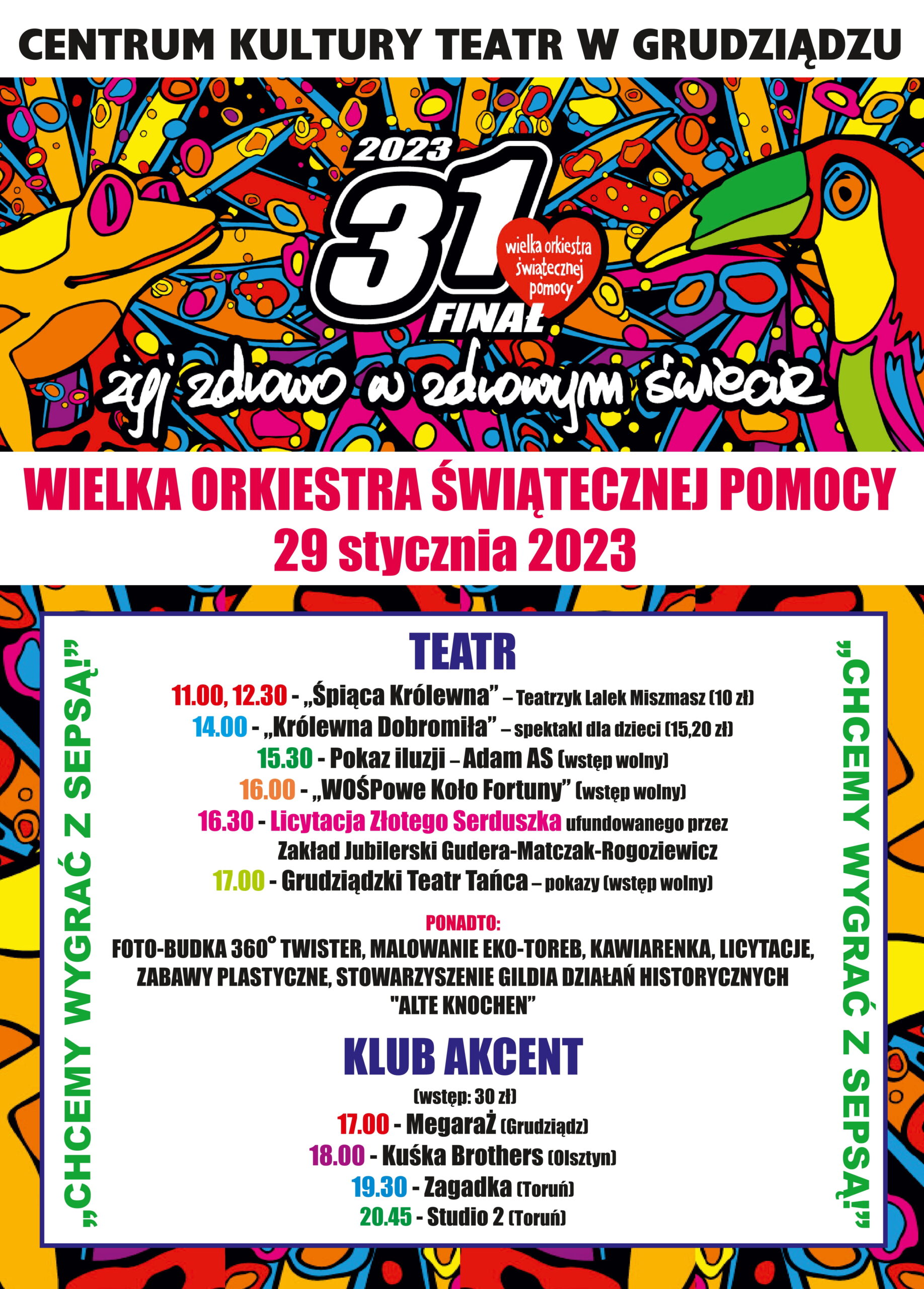 Plakat wośp
