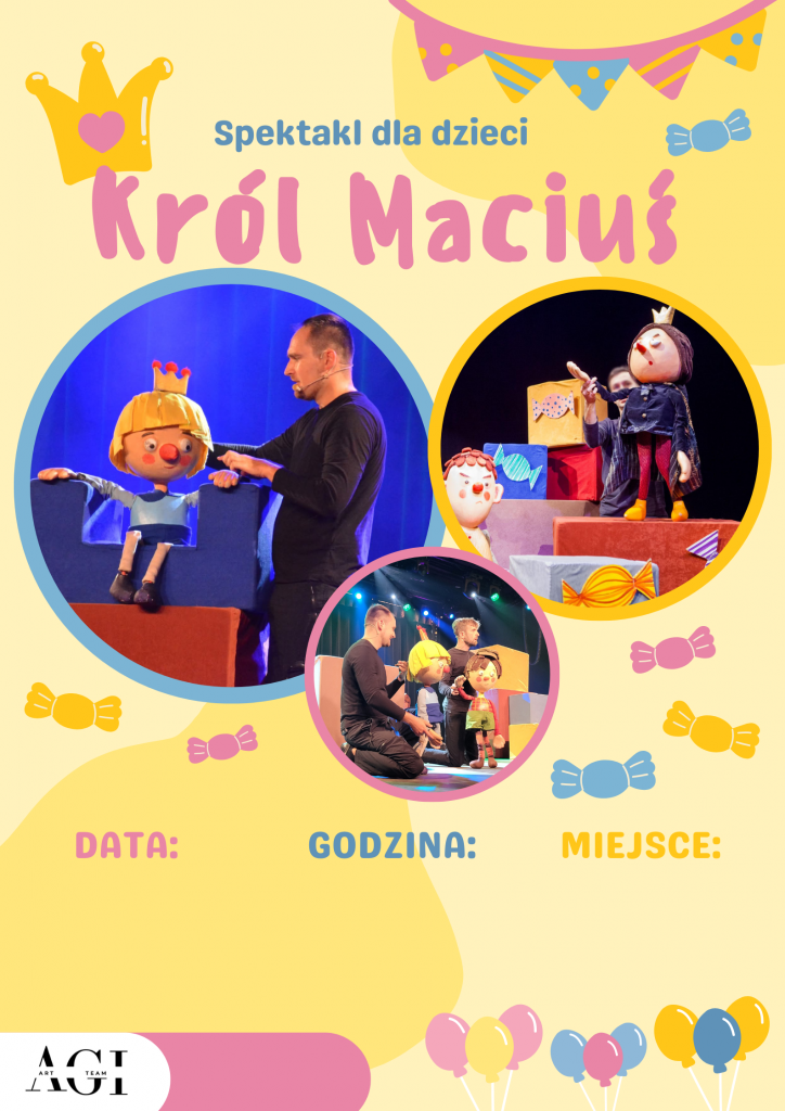 Spektakl dla dzieci Król Maciuś_AGI team